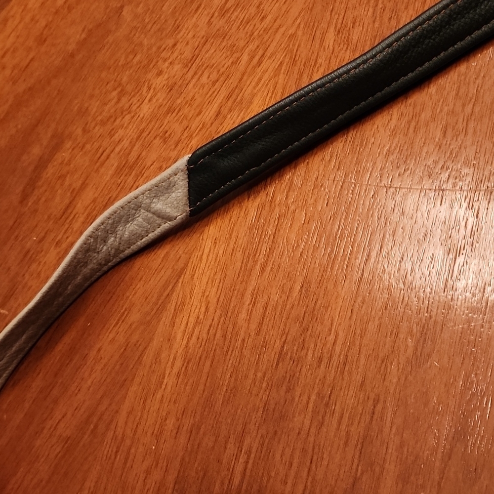 Made In Mexico Patchwork Leather Large Purse! Vin… - image 3